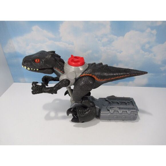 Imaginext Jurassic World 2 Walking Indoraptor Figure Dinosaur Only Motorized B2 - Picture 1 of 9